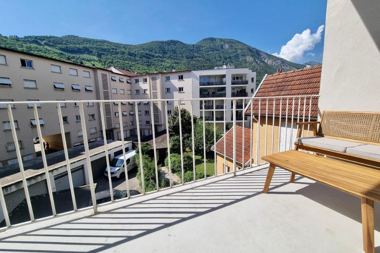 #Dd L'Ecrin Studio Ile Verte Balcony Grenoble Eksteriør bilde